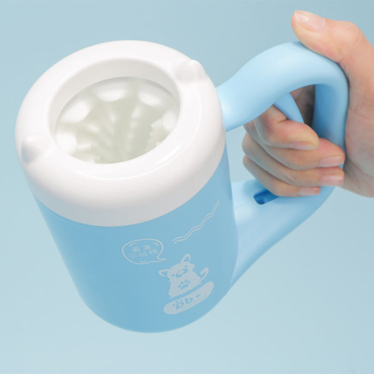 Reusable dog paw cleaner