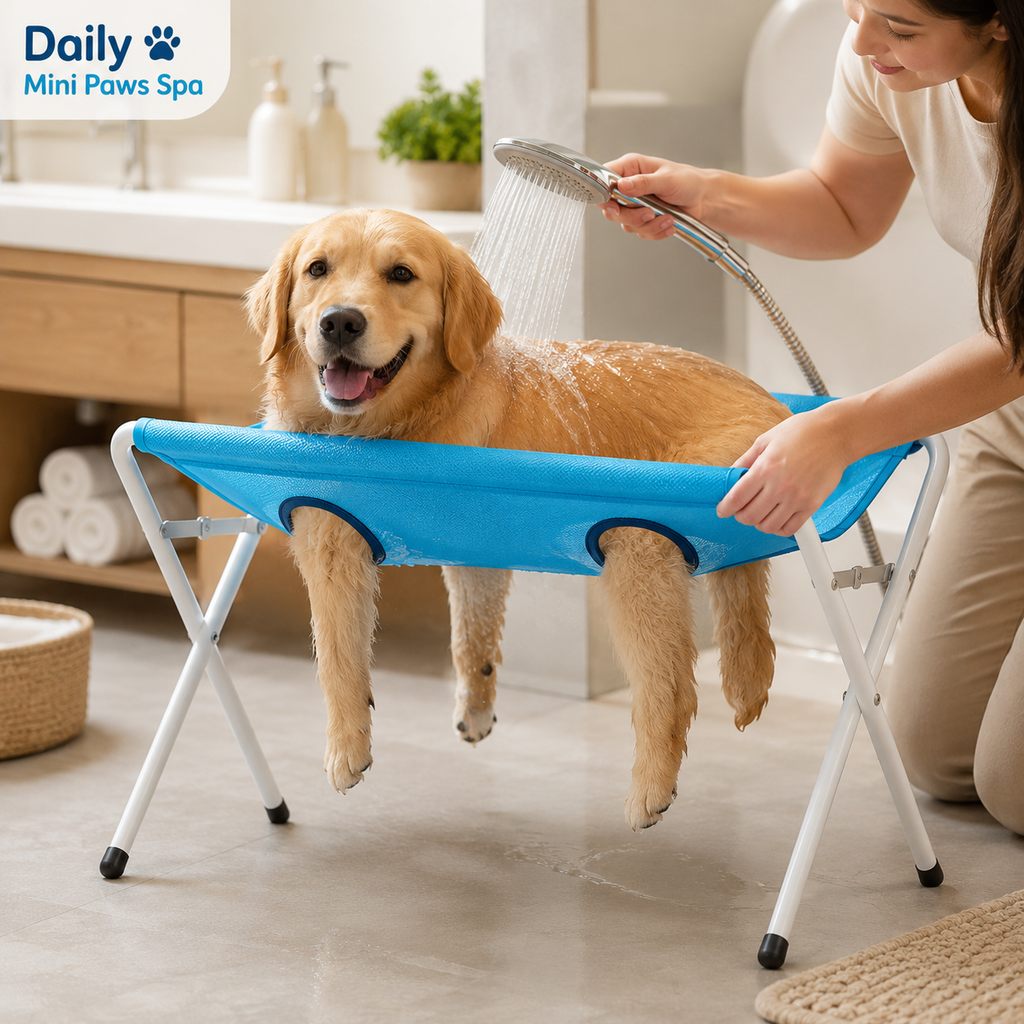 Daily Mini Paws Spa – Pet Bath & Grooming Stand