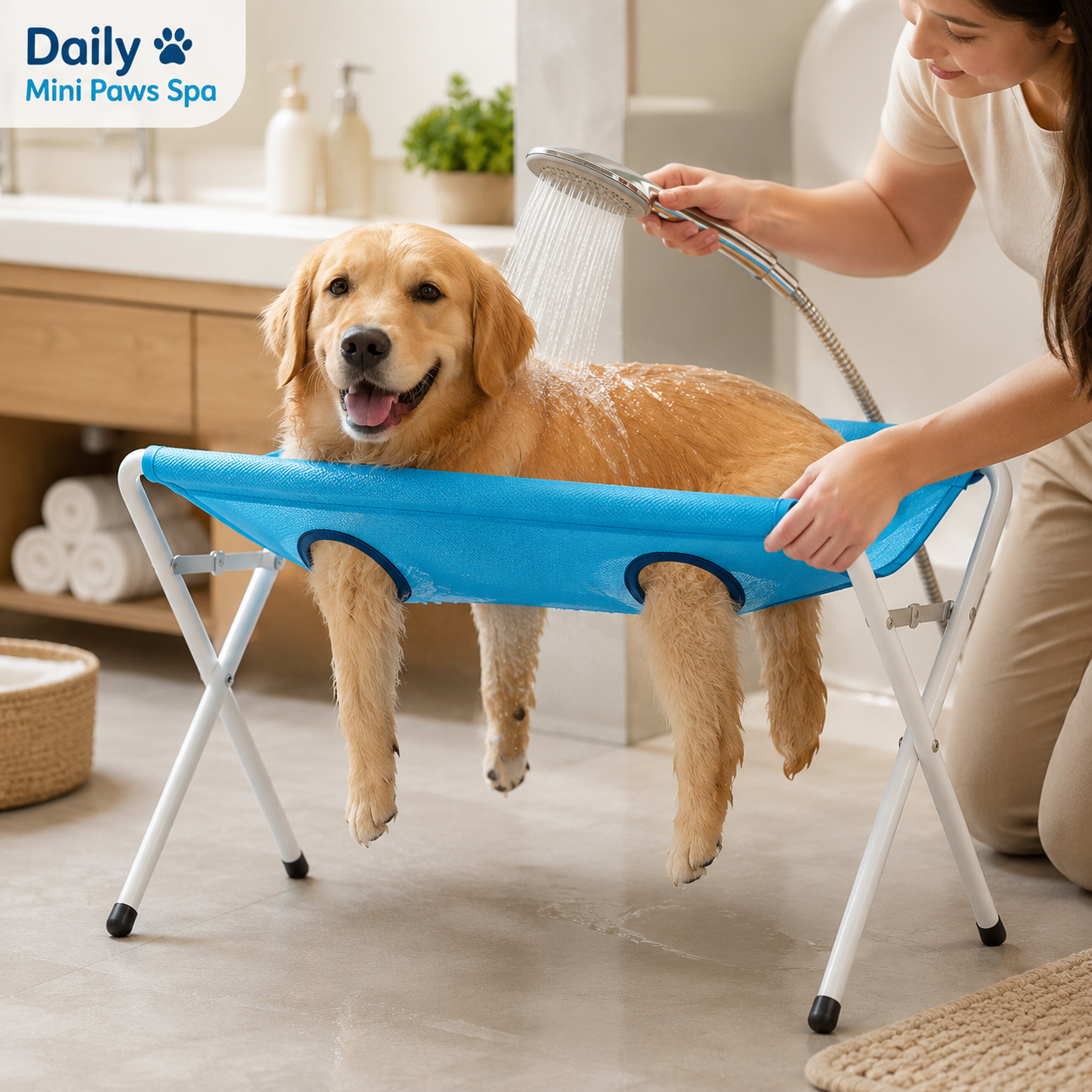 Daily Mini Paws Spa – Pet Bath & Grooming Stand