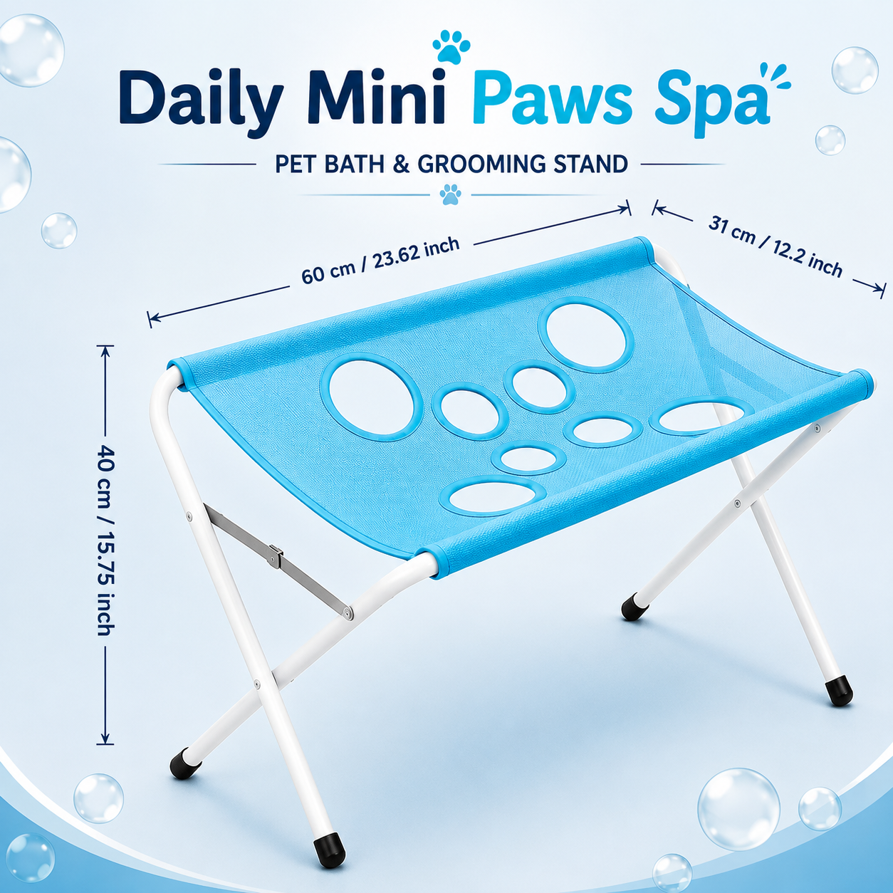 Daily Mini Paws Spa – Pet Bath & Grooming Stand